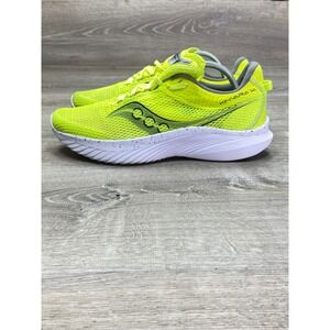 Saucony Kinvara 13 Running Shoes Mens 11 Neon Citron Black S20823-06 Athletic